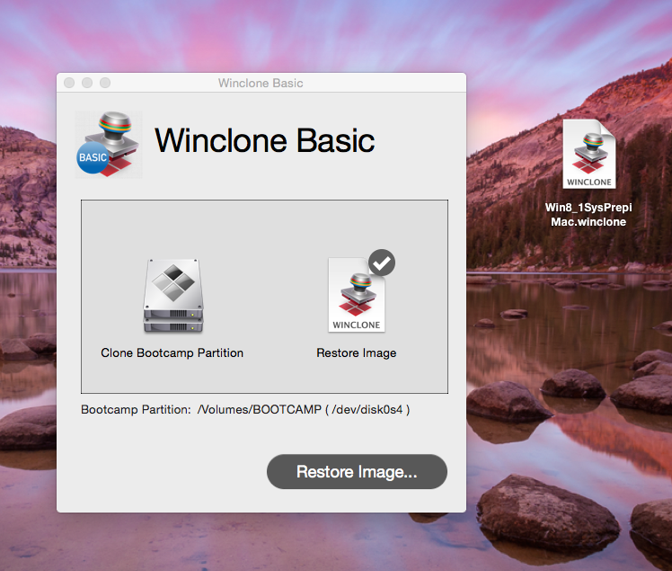 how to use winclone 5